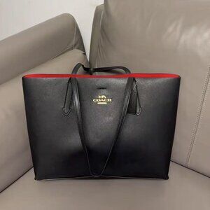Coach Black and Red Handbag